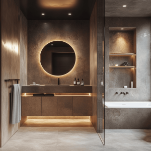 Luxe stijl badkamer