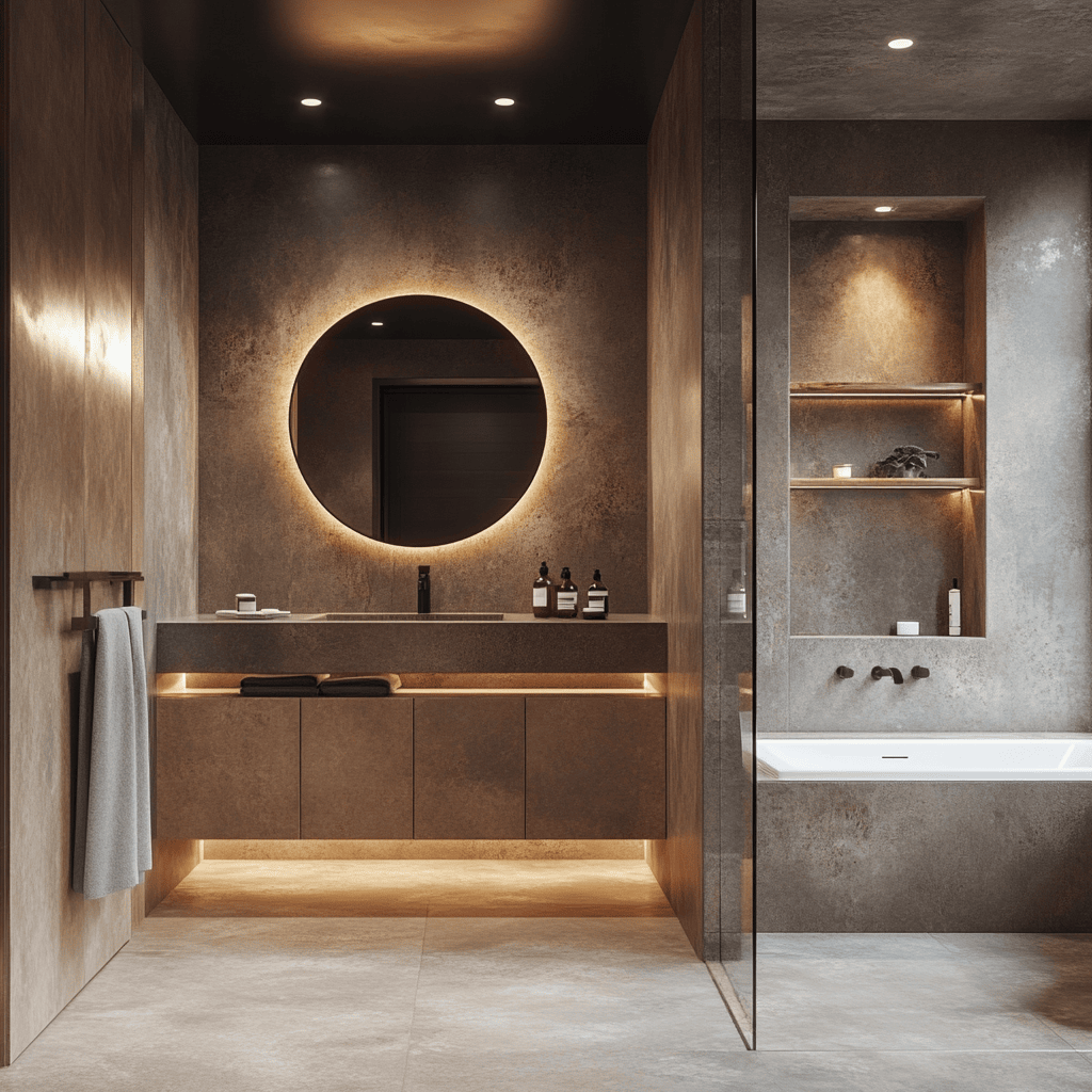 Luxe stijl badkamer
